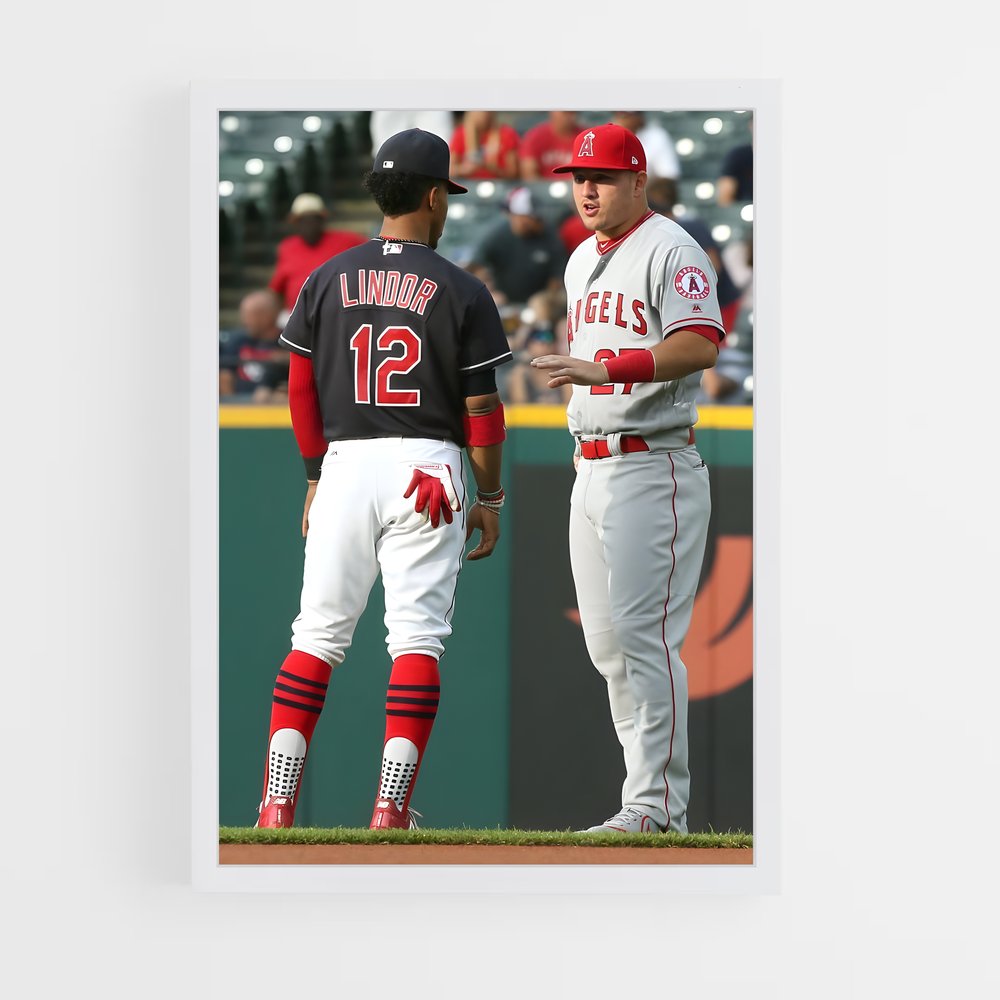 Poster La Converstation du Diamant – affiche Baseball (vue 3)